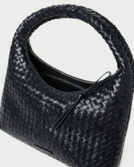 Willow Black Woven Hobo Bag | Loeffler Randall Women