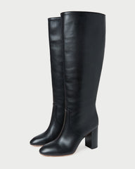 Goldy Black Wide-Calf Boot | Loeffler Randall Women