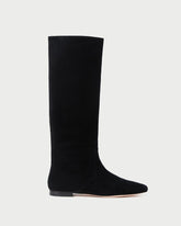 Loeffler Randall Women | Lillian Black Suede Tall Boot