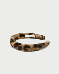 Marina Leopard Puffy Headband | Women Loeffler Randall