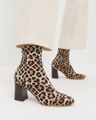 Elise Leopard Jersey Ankle Boot | Loeffler Randall Women