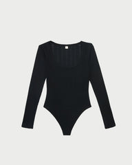 Loeffler Randall Women | Kaya Pointelle Long-Sleeve Bodysuit