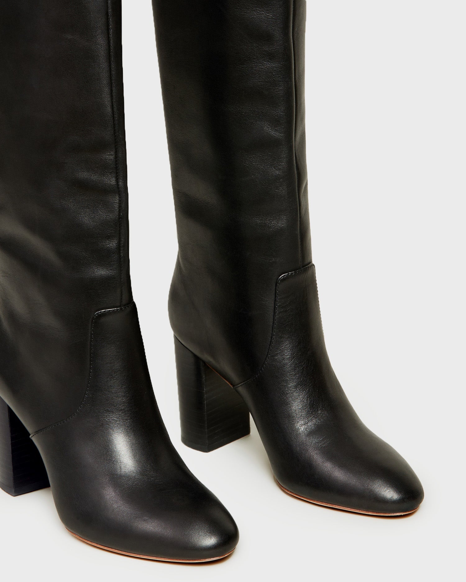 Goldy Black Leather Tall Boot | Women Loeffler Randall