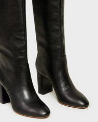 Goldy Black Leather Tall Boot | Women Loeffler Randall