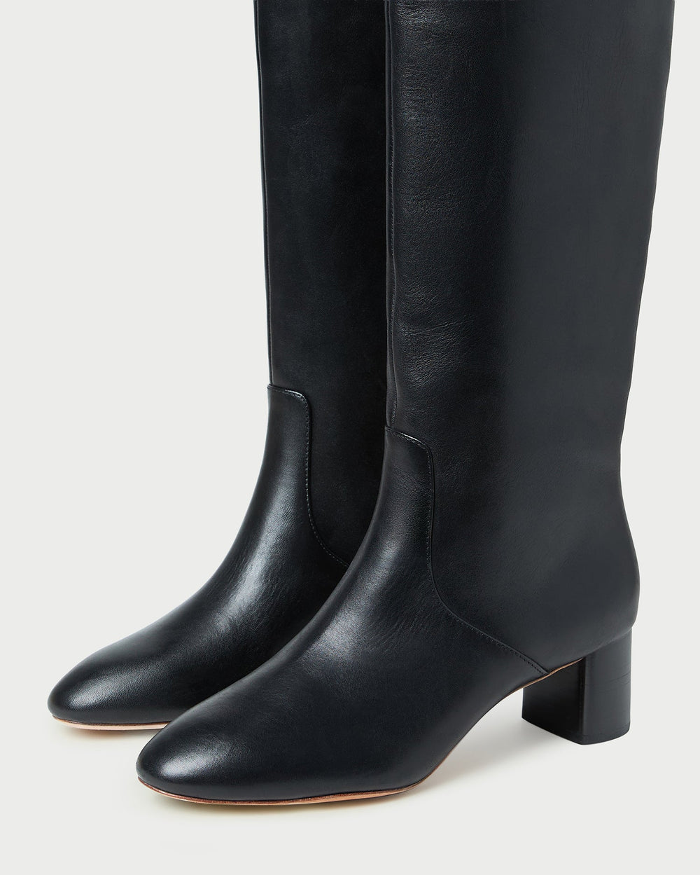 Gia Black Leather Tall Boot | Loeffler Randall Women