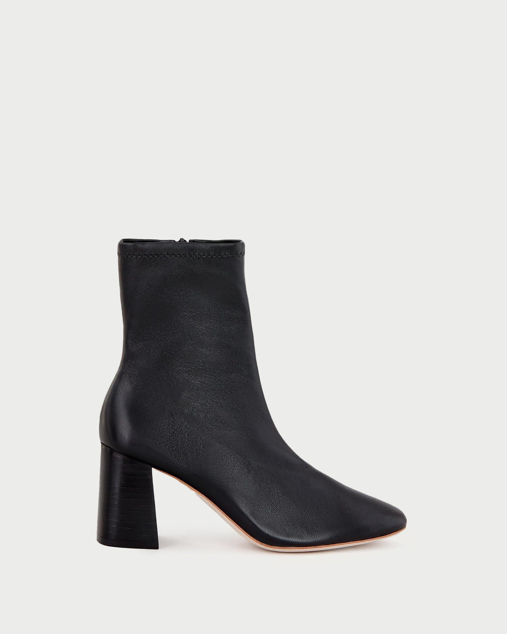 Loeffler Randall Women | Elise Black Leather Stretch Bootie