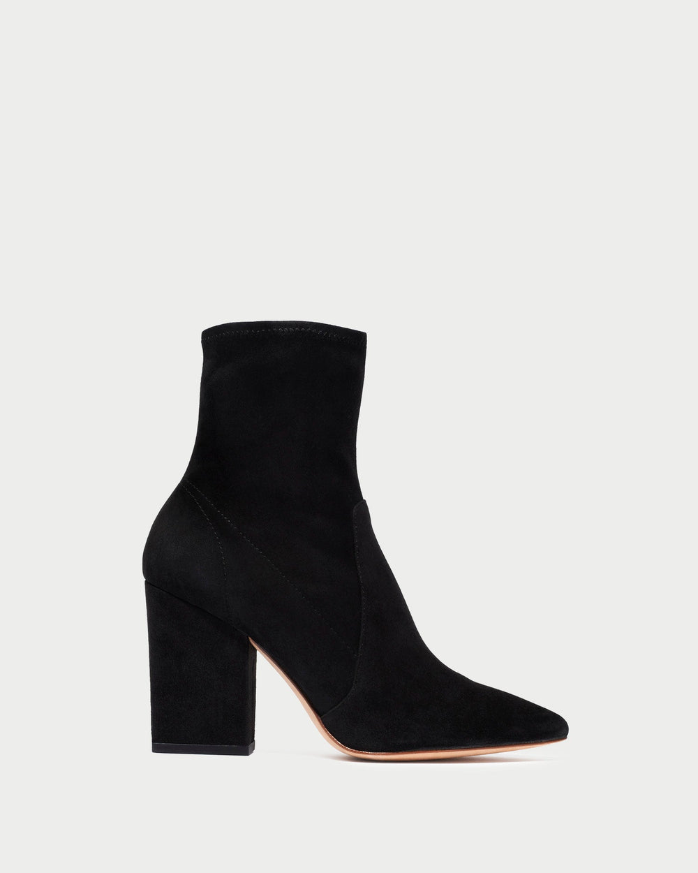 Isla Black Suede Ankle Bootie | Women Loeffler Randall