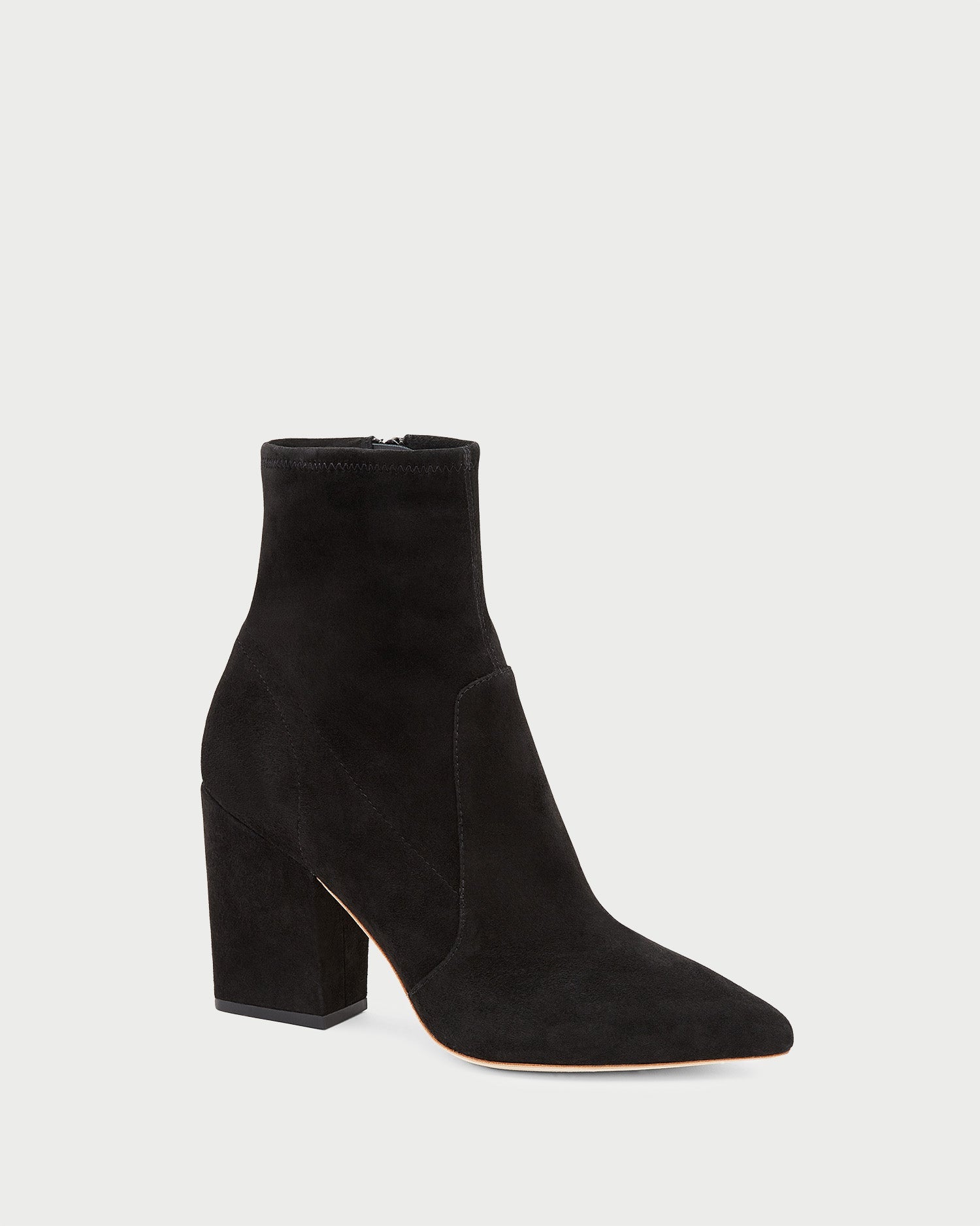 Isla Black Suede Ankle Bootie | Women Loeffler Randall
