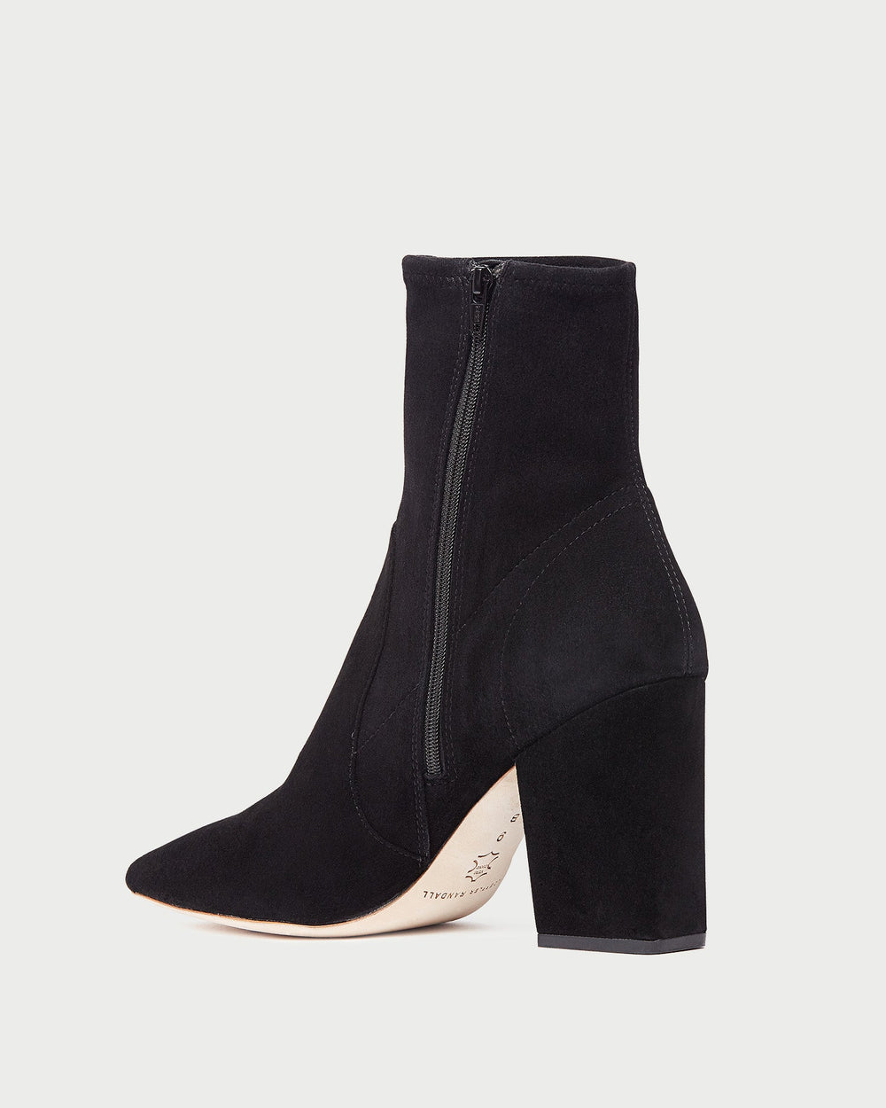 Isla Black Suede Ankle Bootie | Women Loeffler Randall