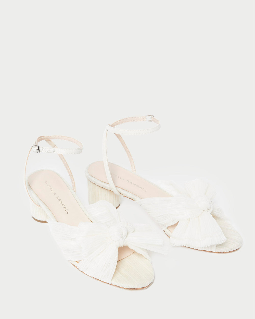 Dahlia Pearl Pleated Bow Heel | Loeffler Randall Women