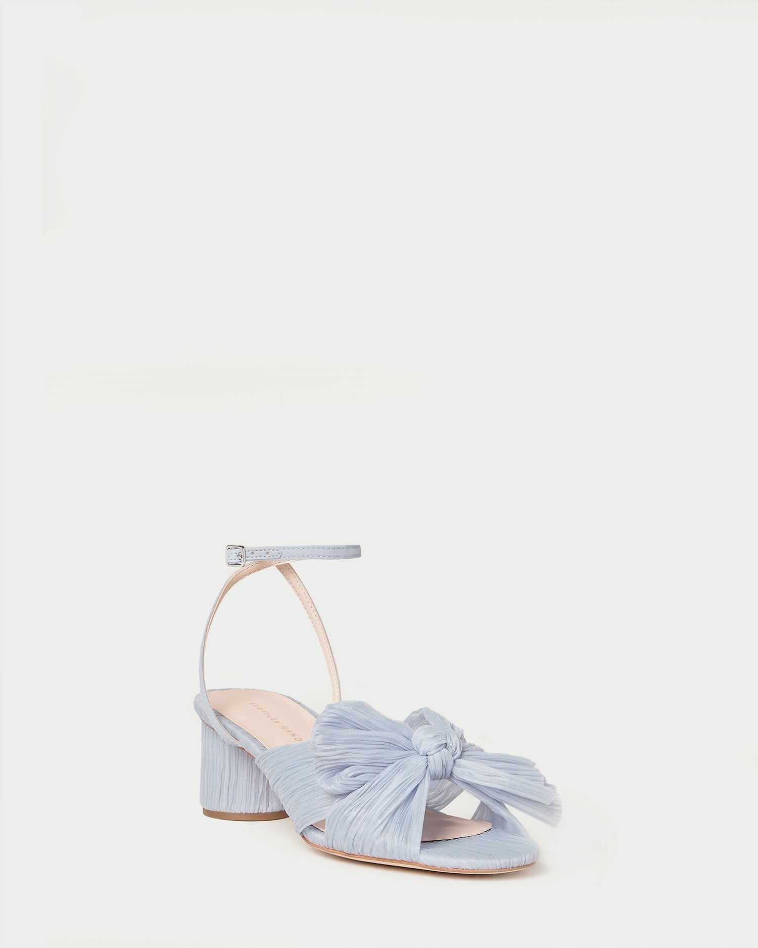 Dahlia Blue Pleated Bow Heel | Loeffler Randall Women