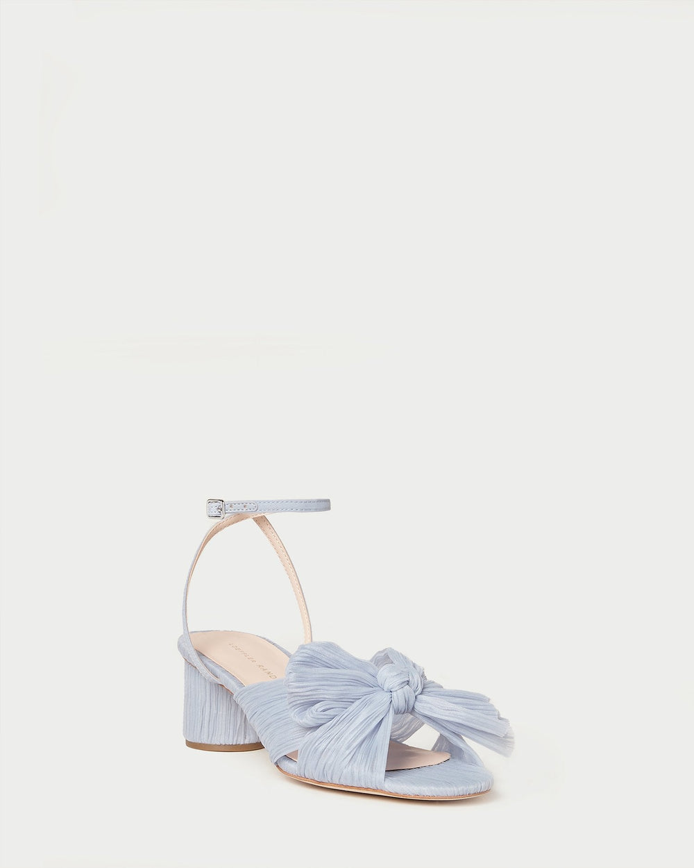 Dahlia Blue Pleated Bow Heel | Loeffler Randall Women