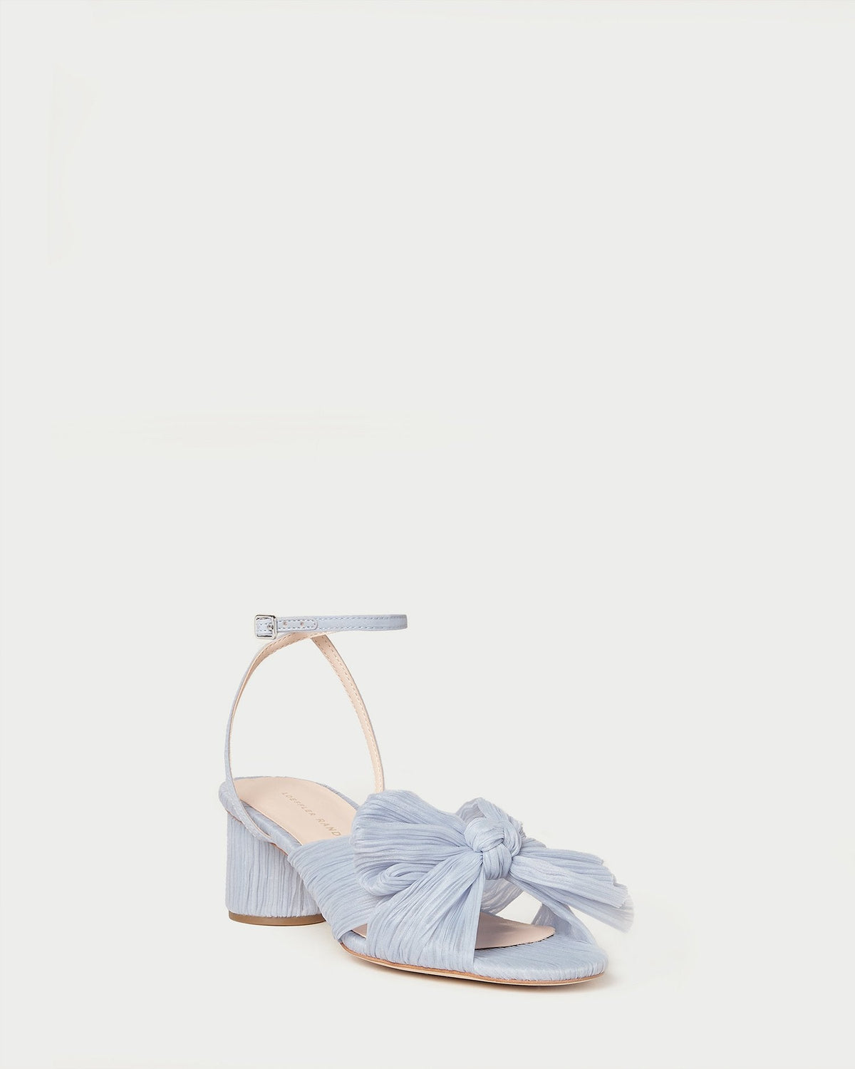 Dahlia Blue Pleated Bow Heel | Loeffler Randall Women