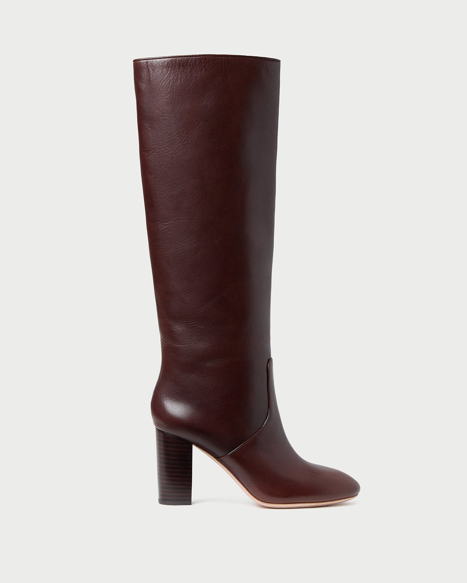 Loeffler Randall Women | Goldy Espresso Leather Tall Boot