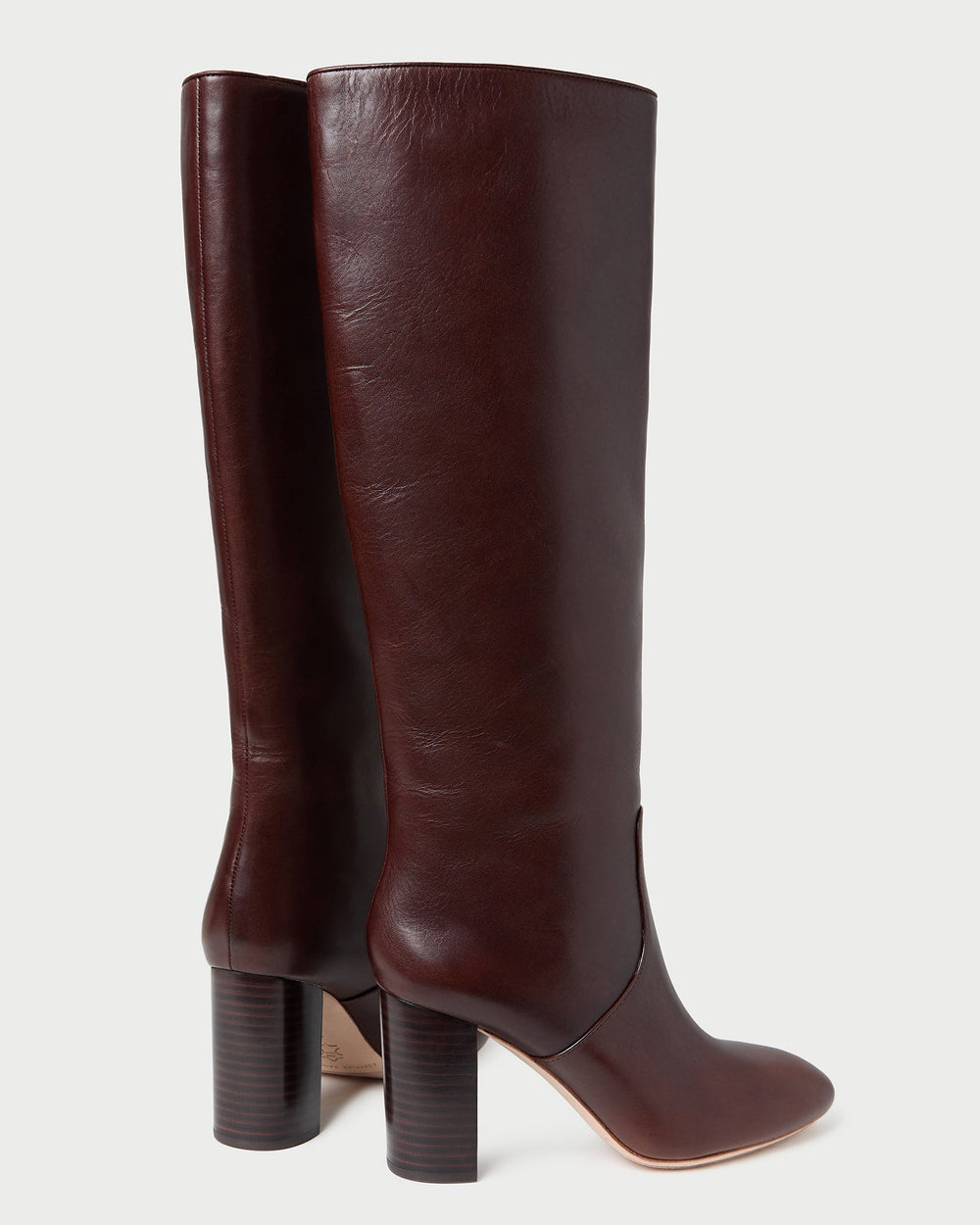 Loeffler Randall Women | Goldy Espresso Leather Tall Boot