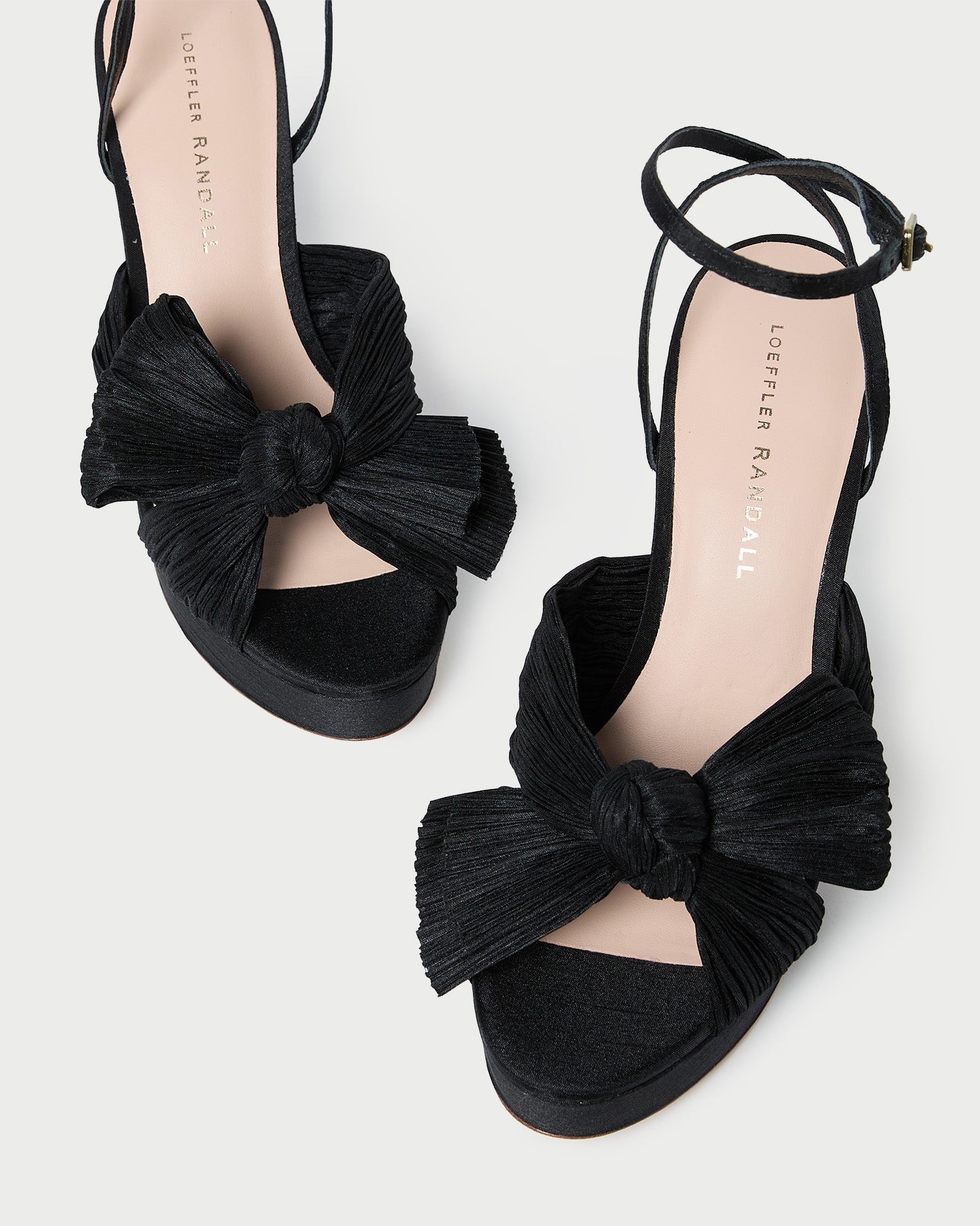 Loeffler Randall Women | Natalia Black Platform Bow Heel