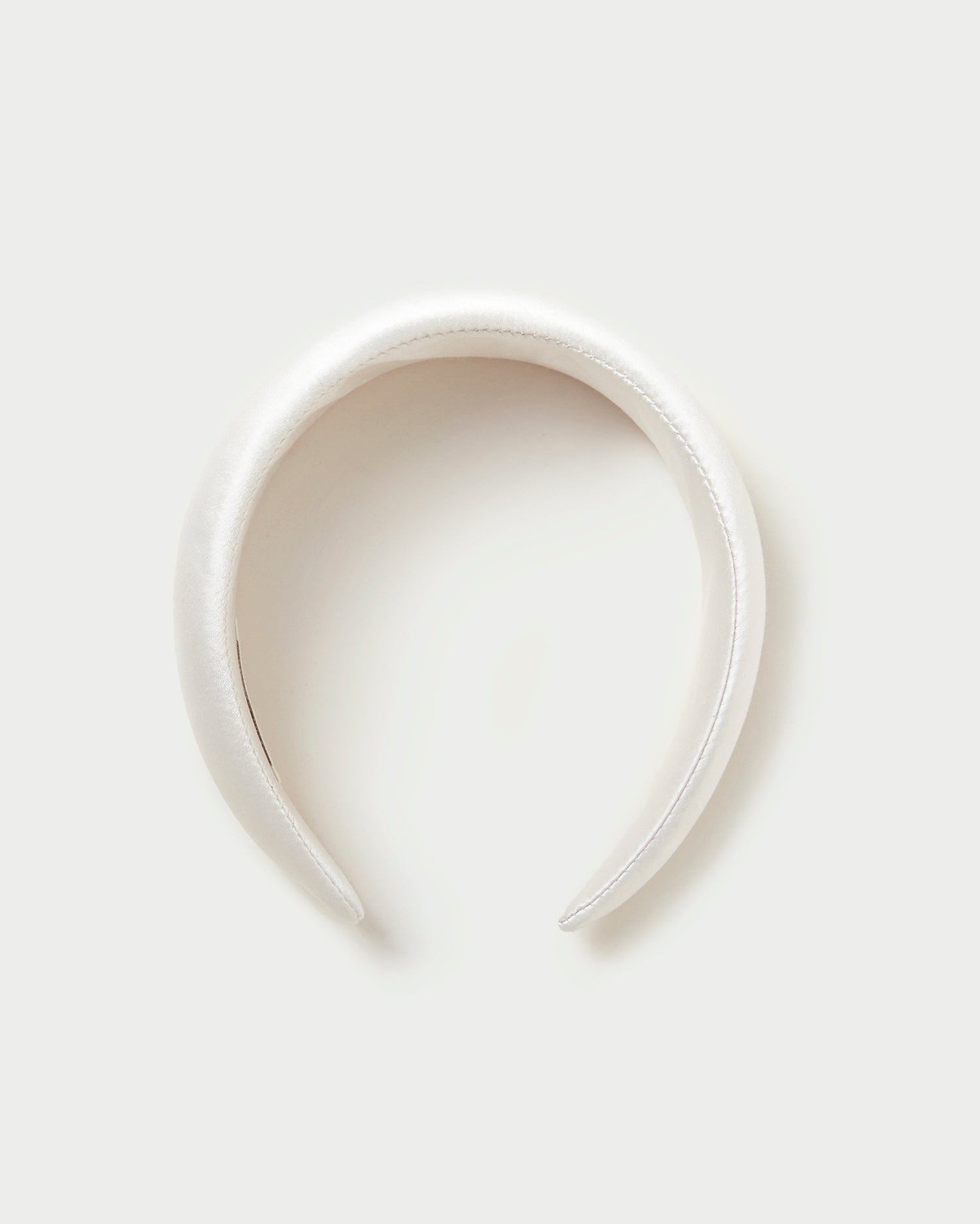 Bellamy Cream Satin Headband | Women Loeffler Randall