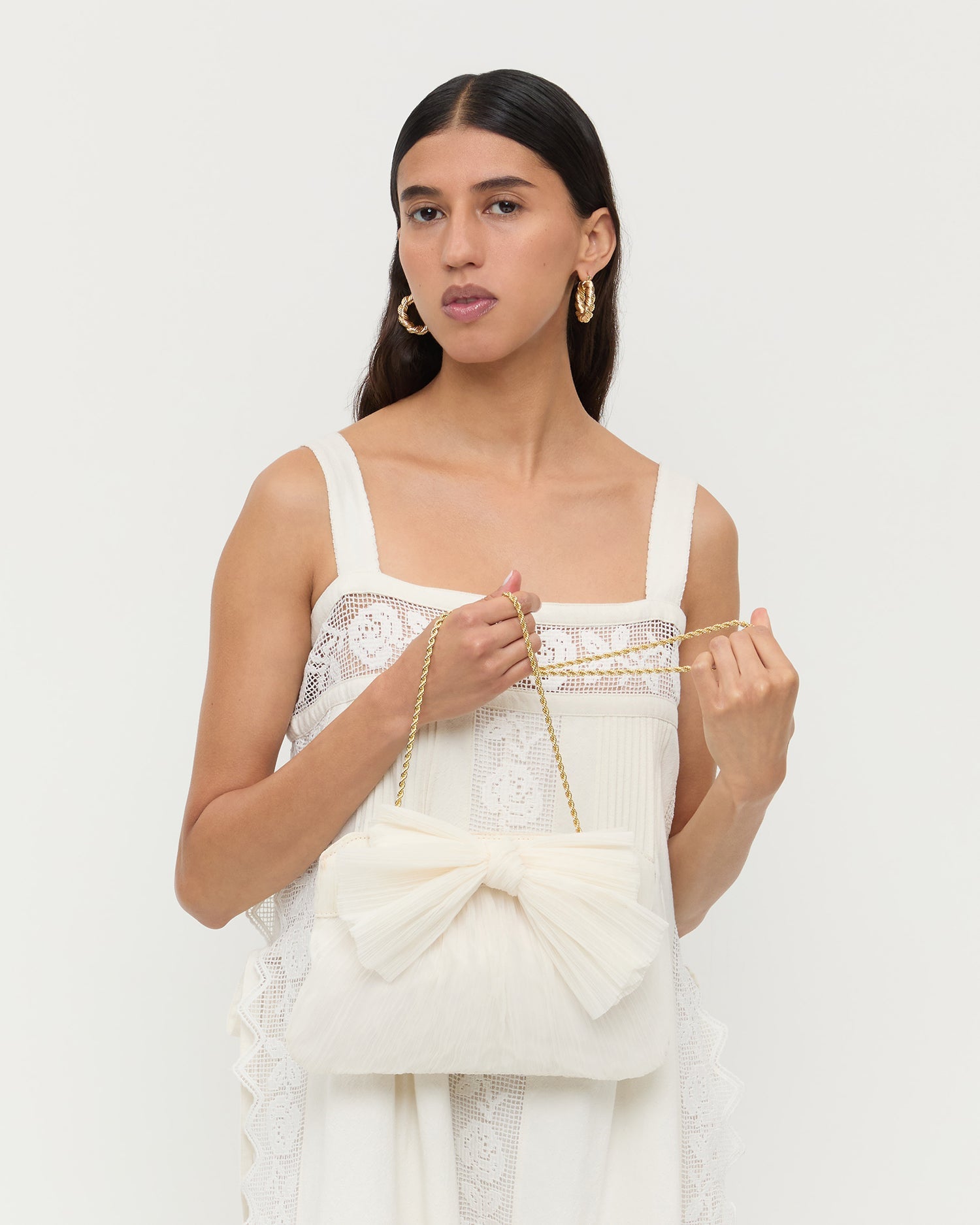 Rayne Pearl Bow Clutch | Women Loeffler Randall