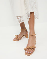 Mikel Dune Bow Mid-Heel Sandal | Loeffler Randall Women