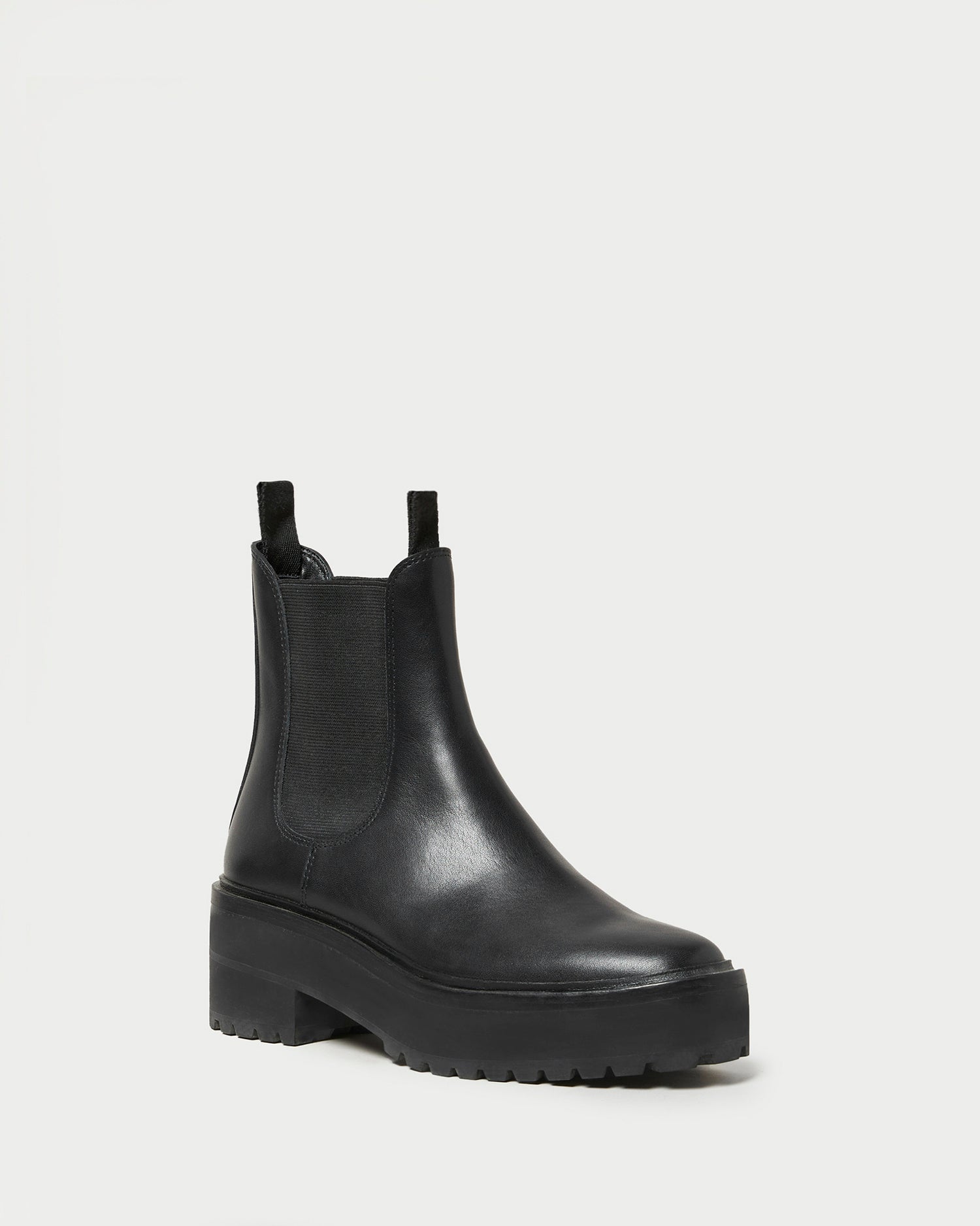 Loeffler Randall Women | Reggie Black Leather Chelsea Boot