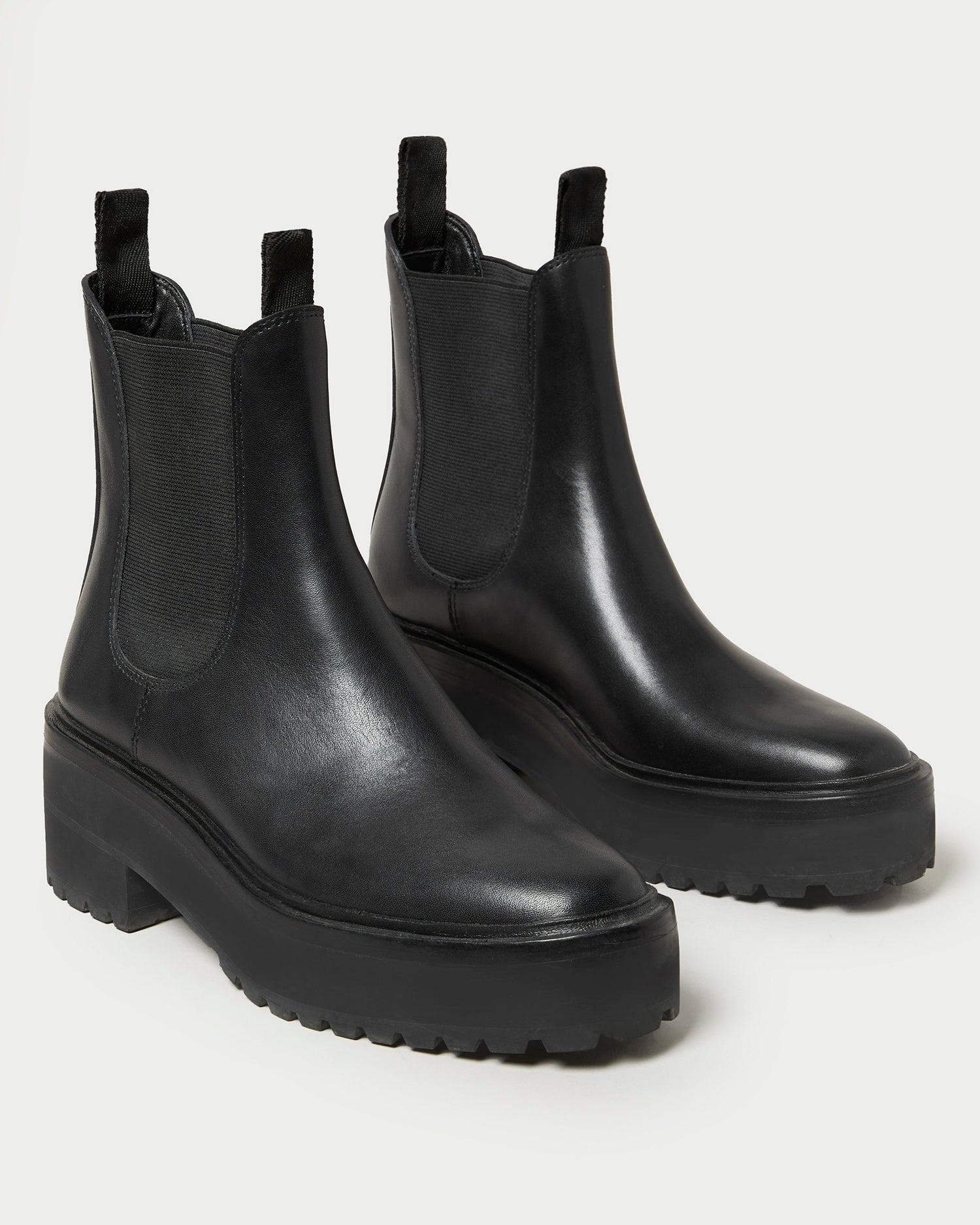 Loeffler Randall Women | Reggie Black Leather Chelsea Boot