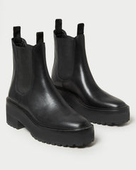 Loeffler Randall Women | Reggie Black Leather Chelsea Boot