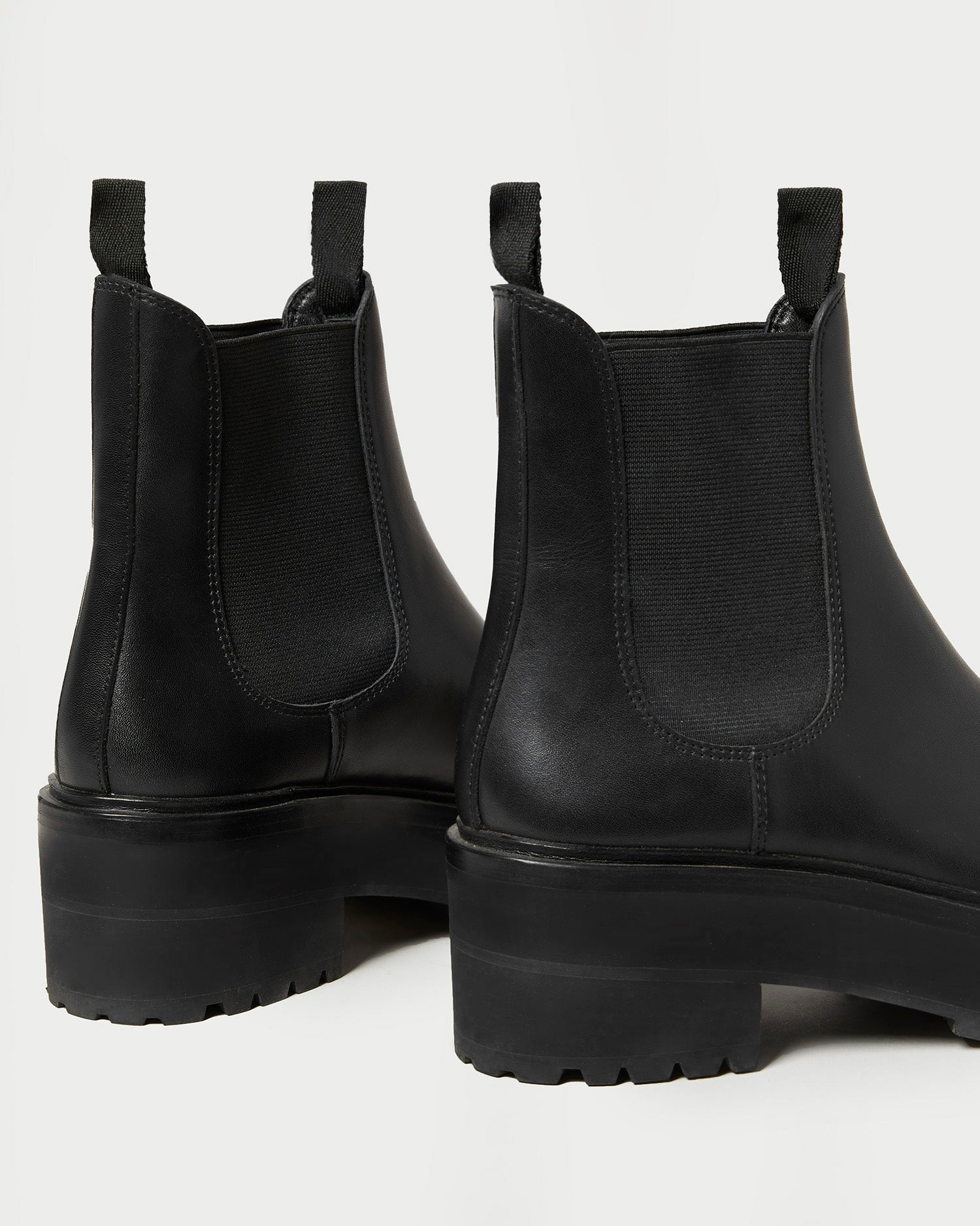 Loeffler Randall Women | Reggie Black Leather Chelsea Boot