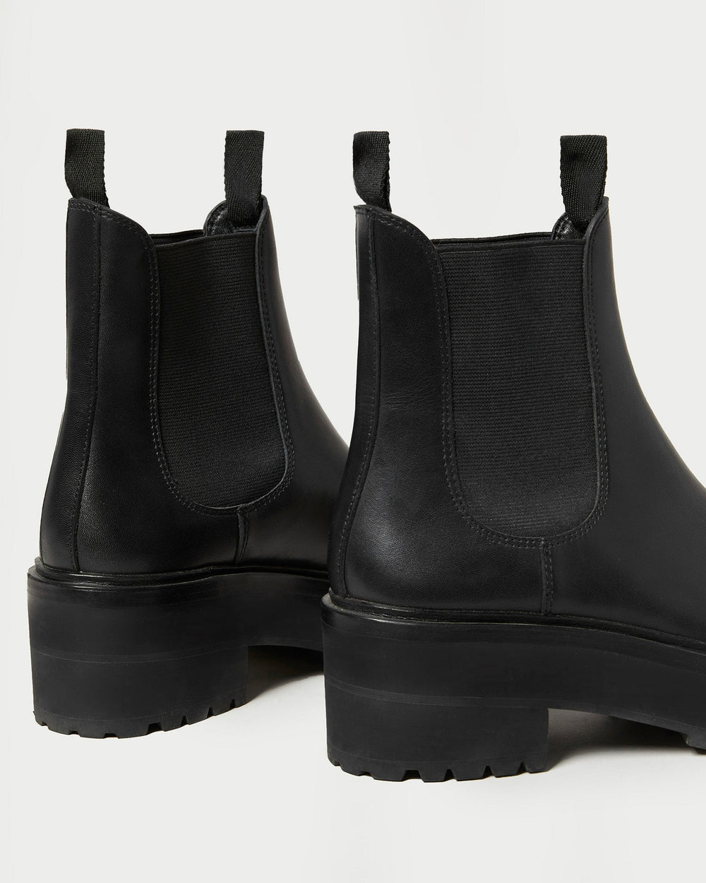 Loeffler Randall Women | Reggie Black Leather Chelsea Boot