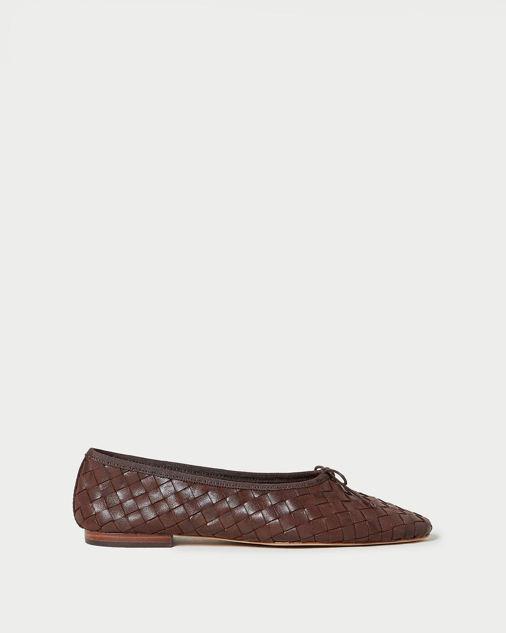 Landry Chocolate Woven Ballet Flat | Loeffler Randall Women