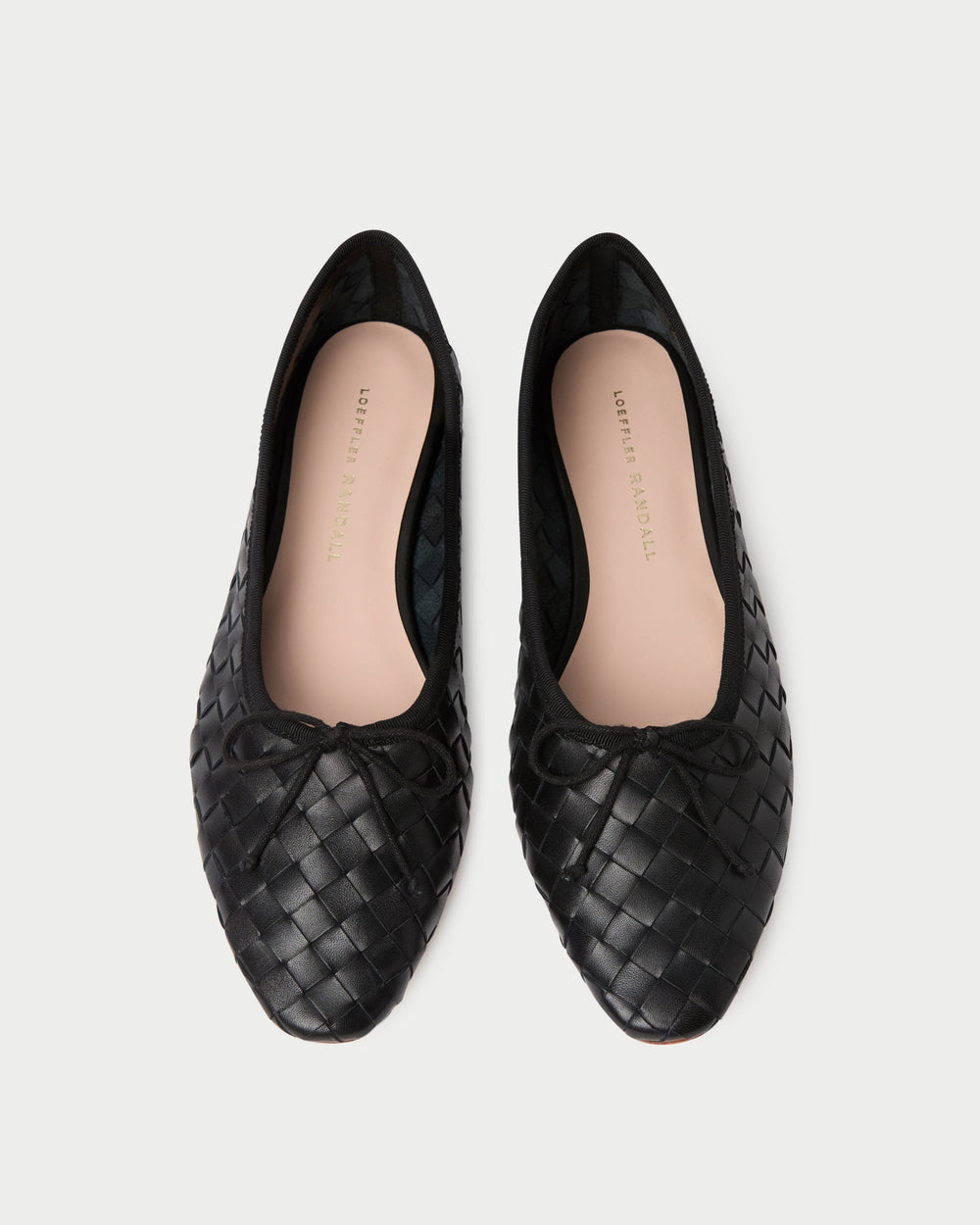 Loeffler Randall Women | Landry Black Woven Ballet Flat