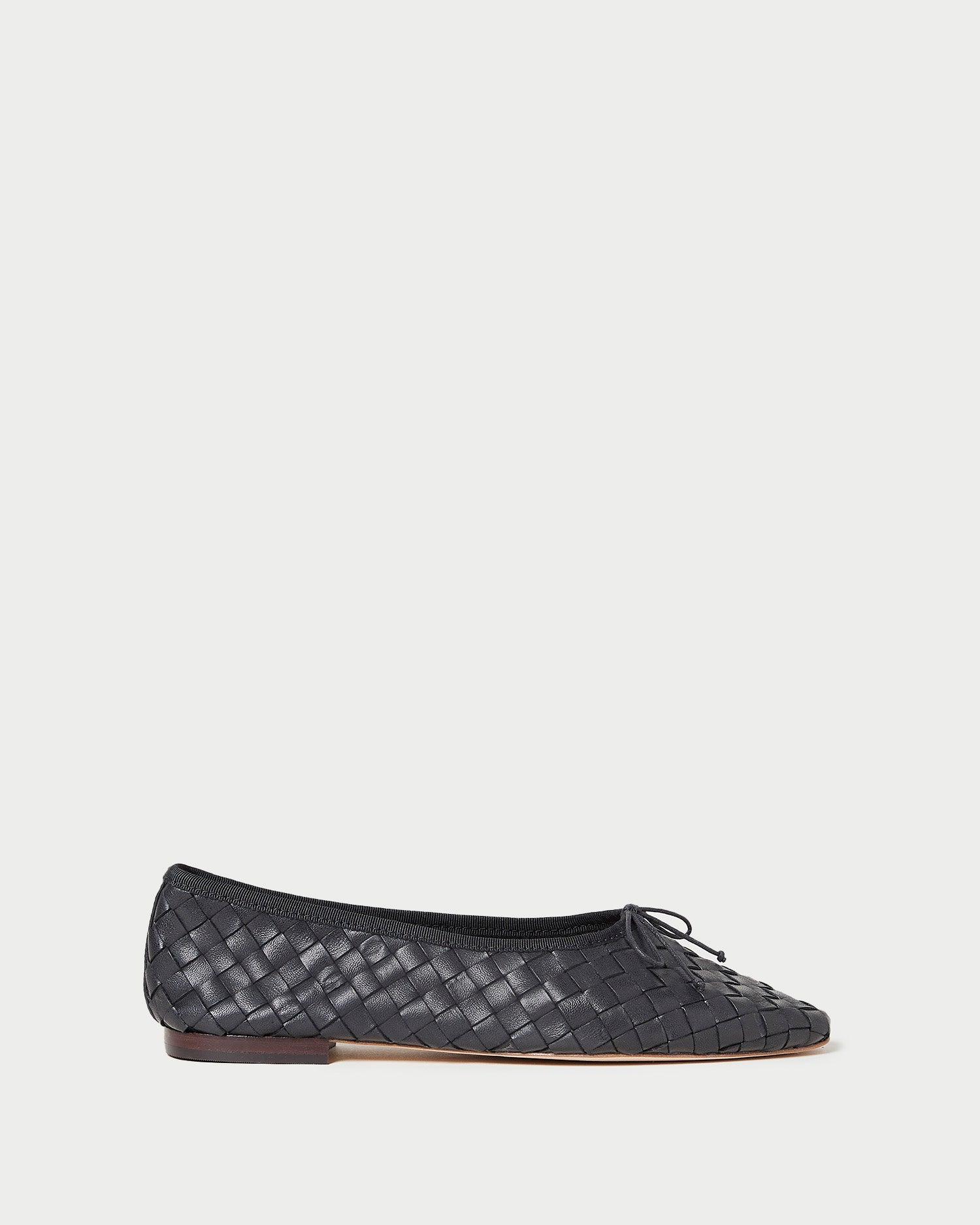 Loeffler Randall Women | Landry Black Woven Ballet Flat