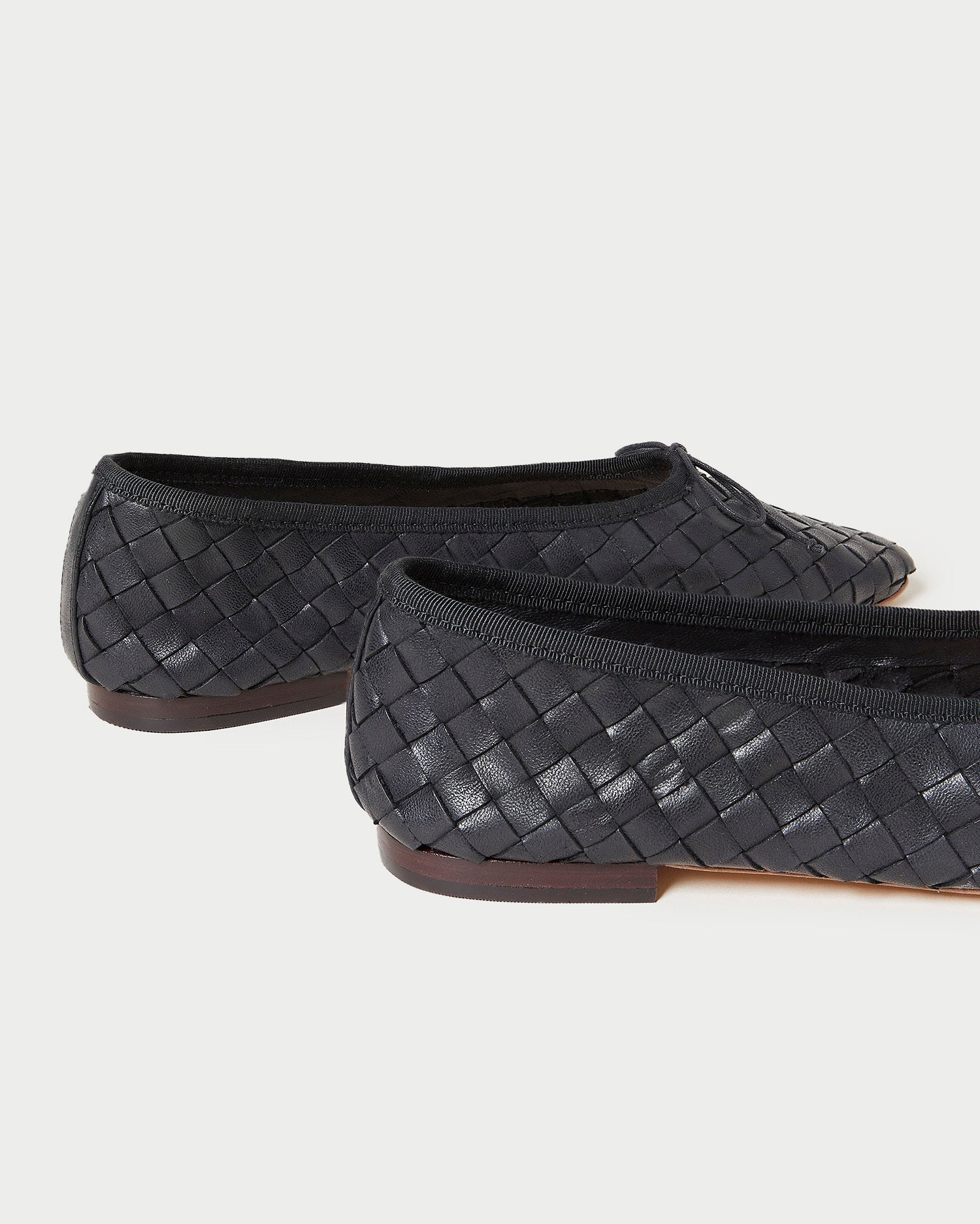 Loeffler Randall Women | Landry Black Woven Ballet Flat