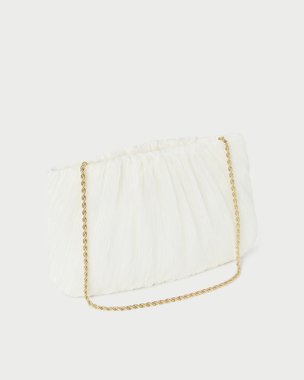 Loeffler Randall Women | Brit Pearl Flat Pleated Clutch