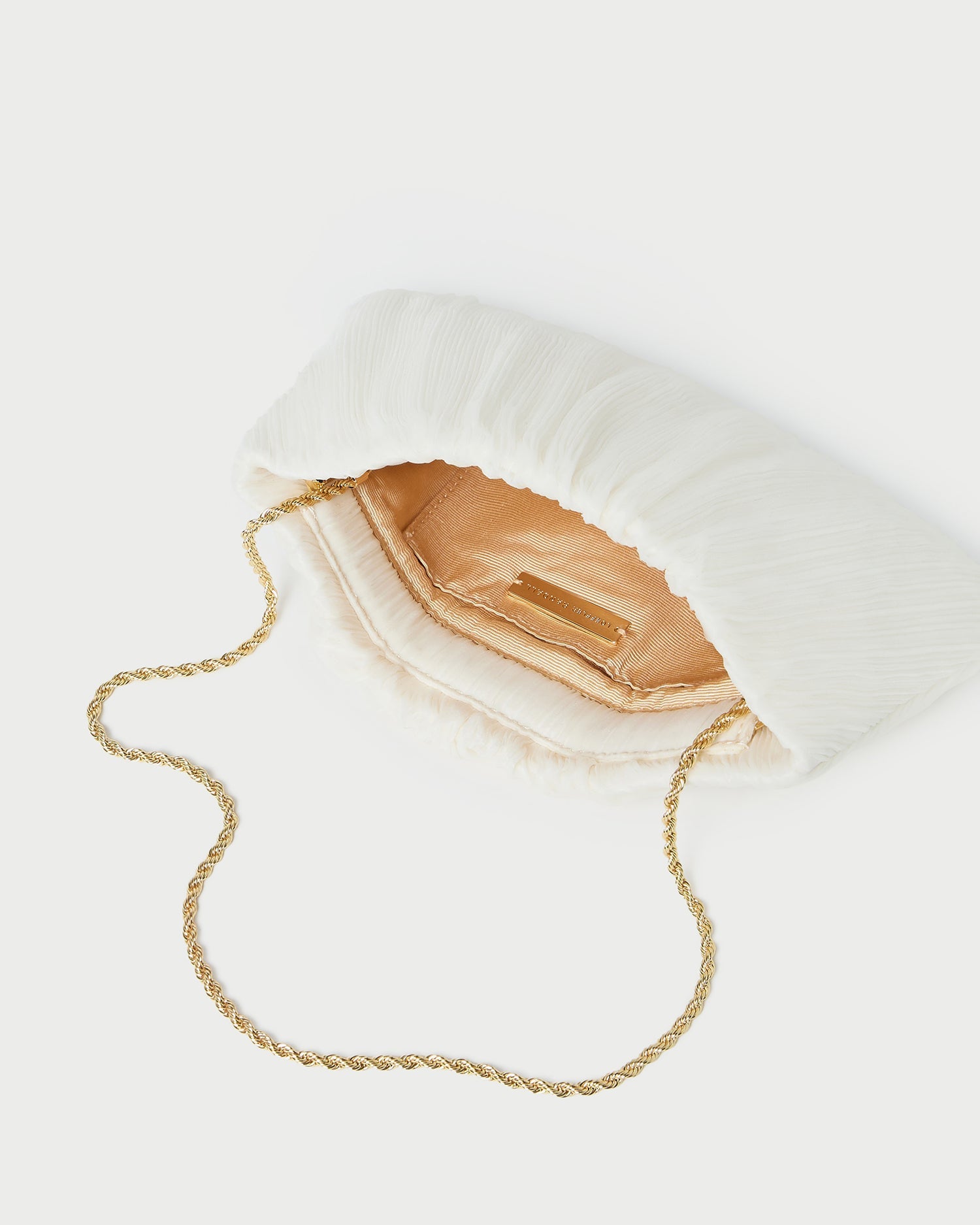 Loeffler Randall Women | Brit Pearl Flat Pleated Clutch