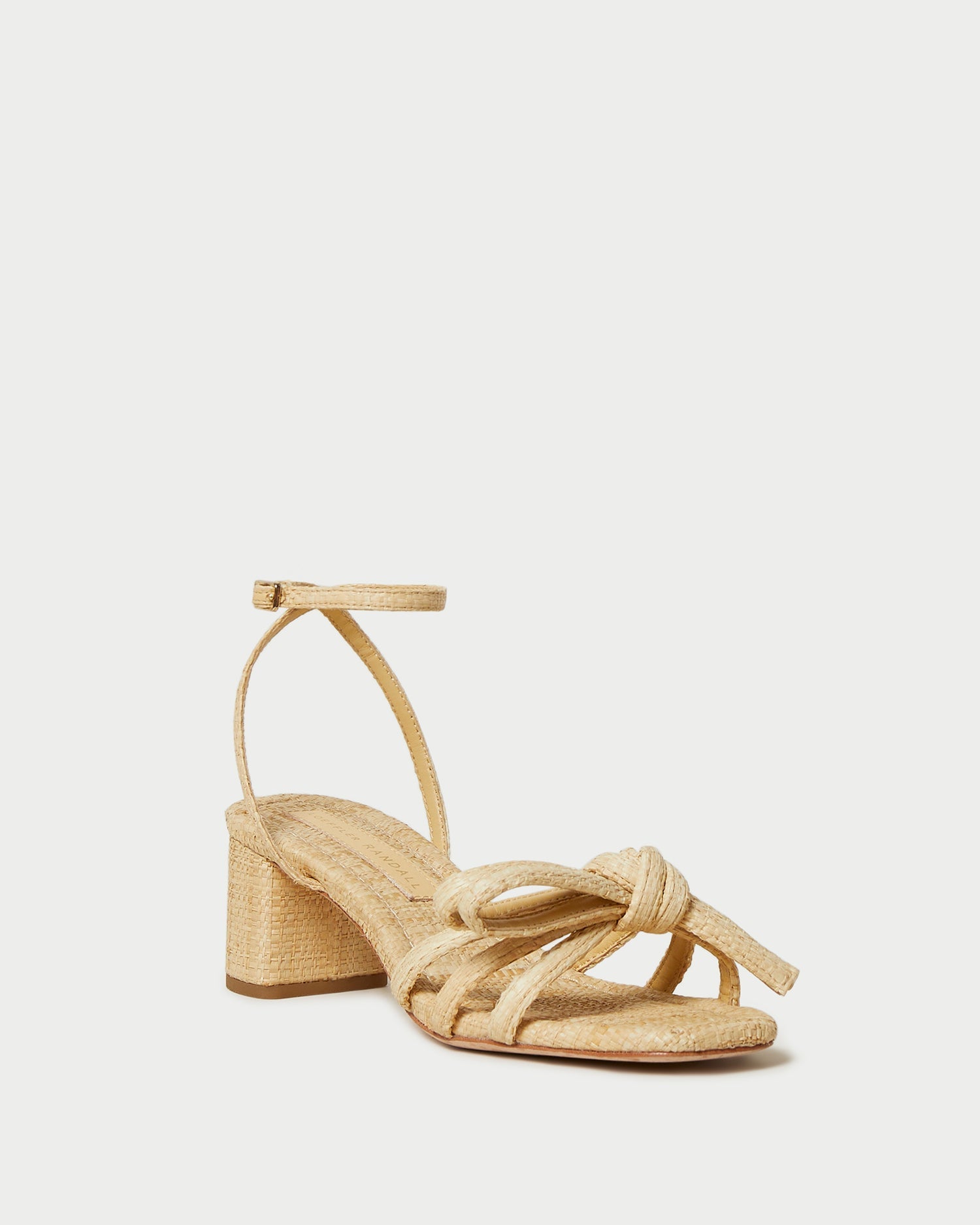 Mikel Natural Bow Mid-Heel Sandal | Women Loeffler Randall