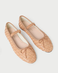 Leonie Honey Woven Ballet Flat | Women Loeffler Randall