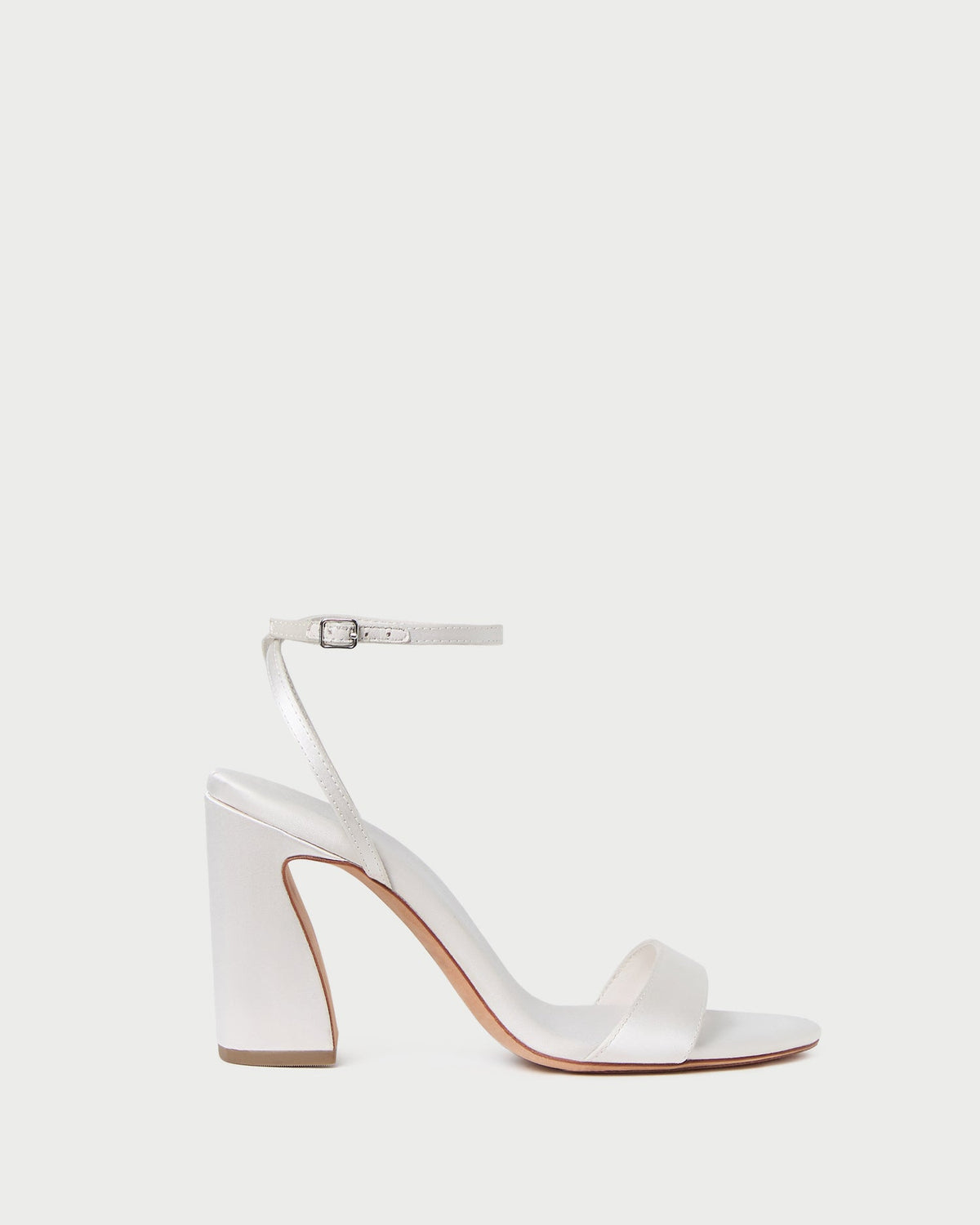 Malia Cream Curved-Heel Sandal | Women Loeffler Randall