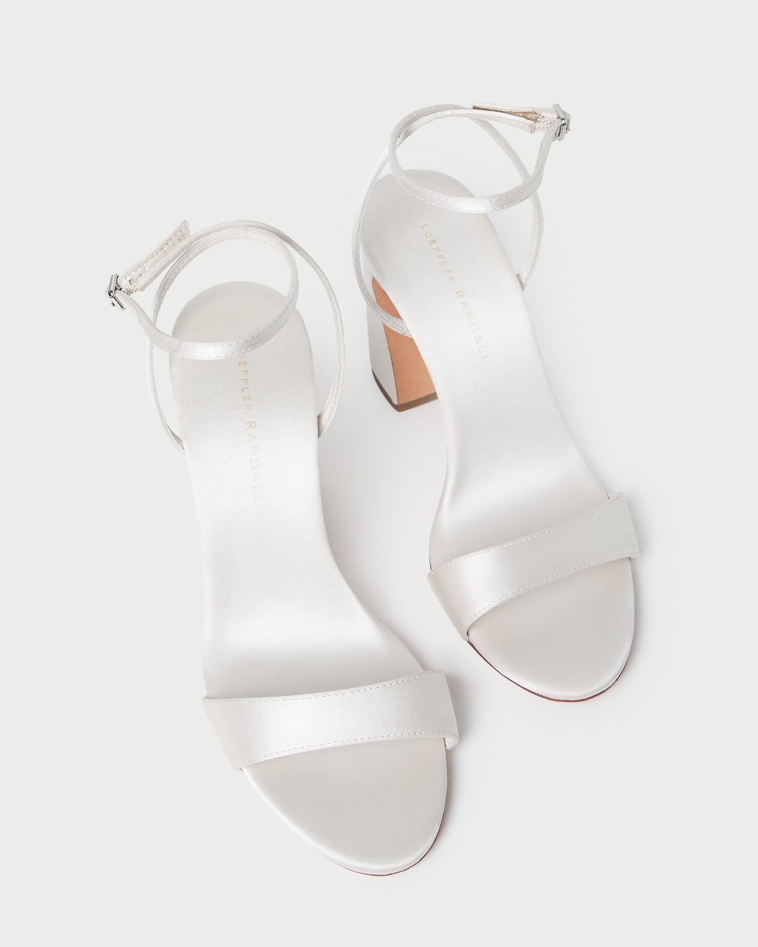 Malia Cream Curved-Heel Sandal | Women Loeffler Randall