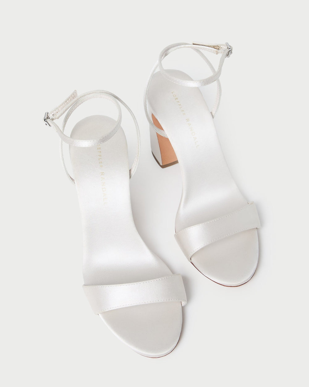 Malia Cream Curved-Heel Sandal | Women Loeffler Randall