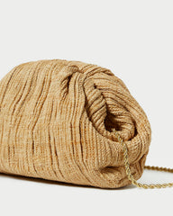 Bailey Natural Pleated Dome Clutch | Women Loeffler Randall