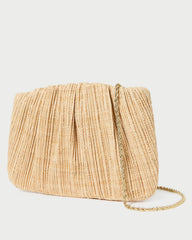 Loeffler Randall Women | Brit Natural Flat Pleated Clutch