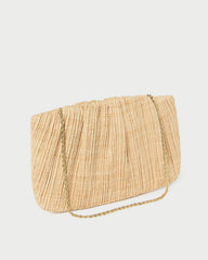 Loeffler Randall Women | Brit Natural Flat Pleated Clutch