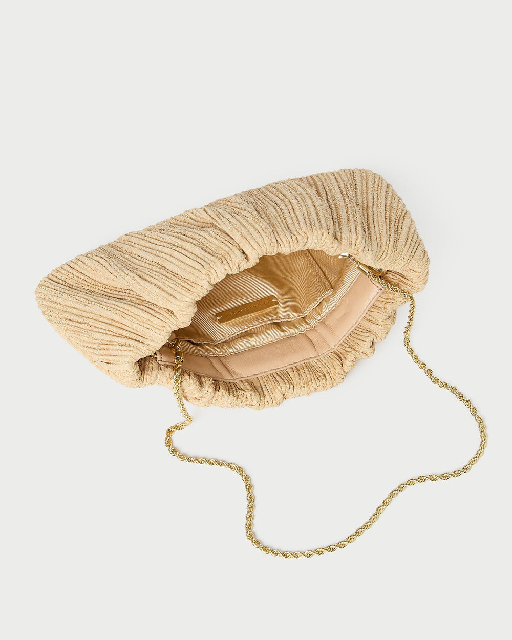Loeffler Randall Women | Brit Natural Flat Pleated Clutch