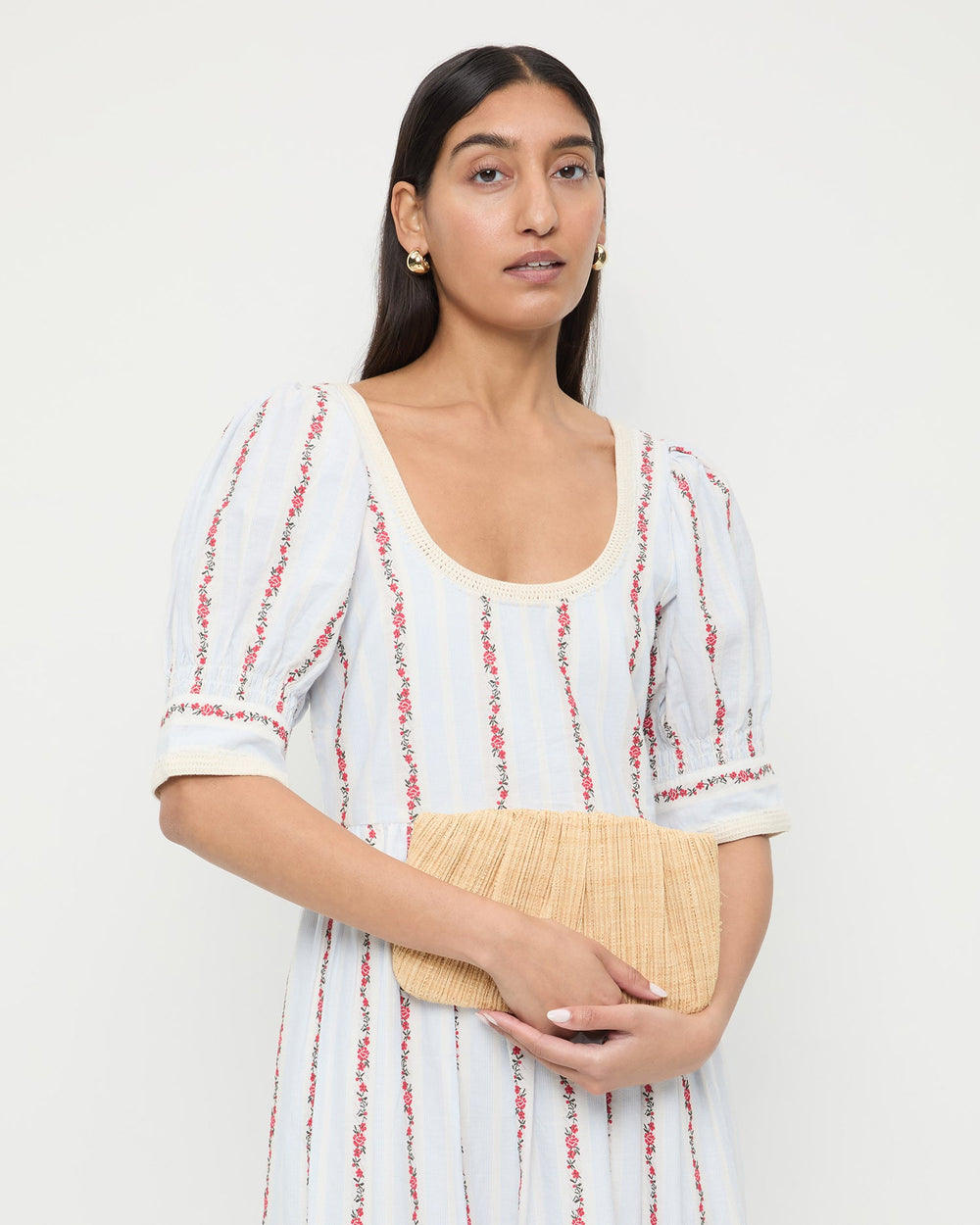 Loeffler Randall Women | Brit Natural Flat Pleated Clutch