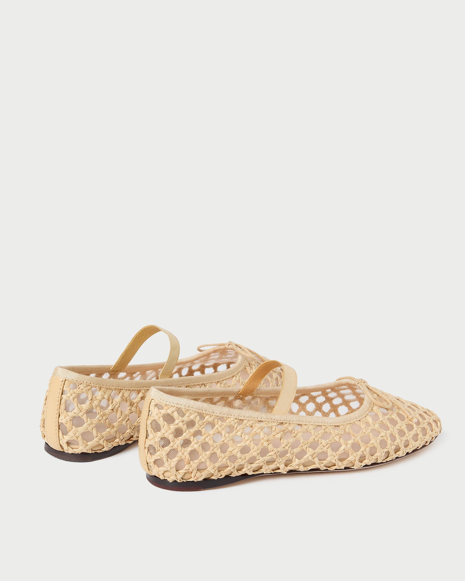 Loeffler Randall Women | Leonie Natural Crochet Ballet Flat