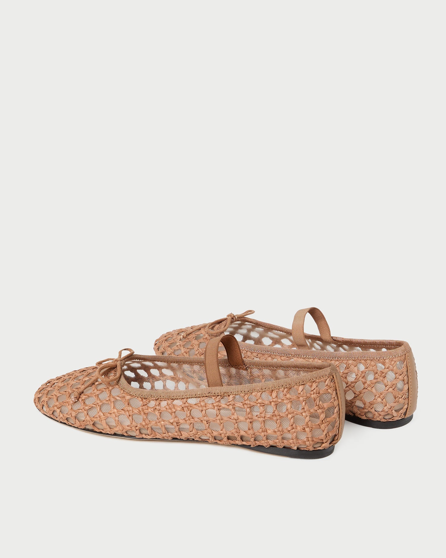 Leonie Brown Crochet Ballet Flat | Loeffler Randall Women