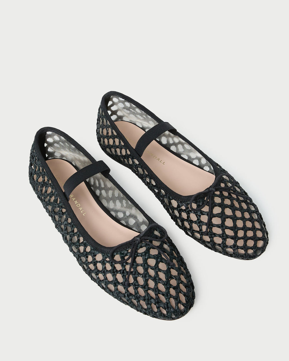 Leonie Black Crochet Ballet Flat | Women Loeffler Randall