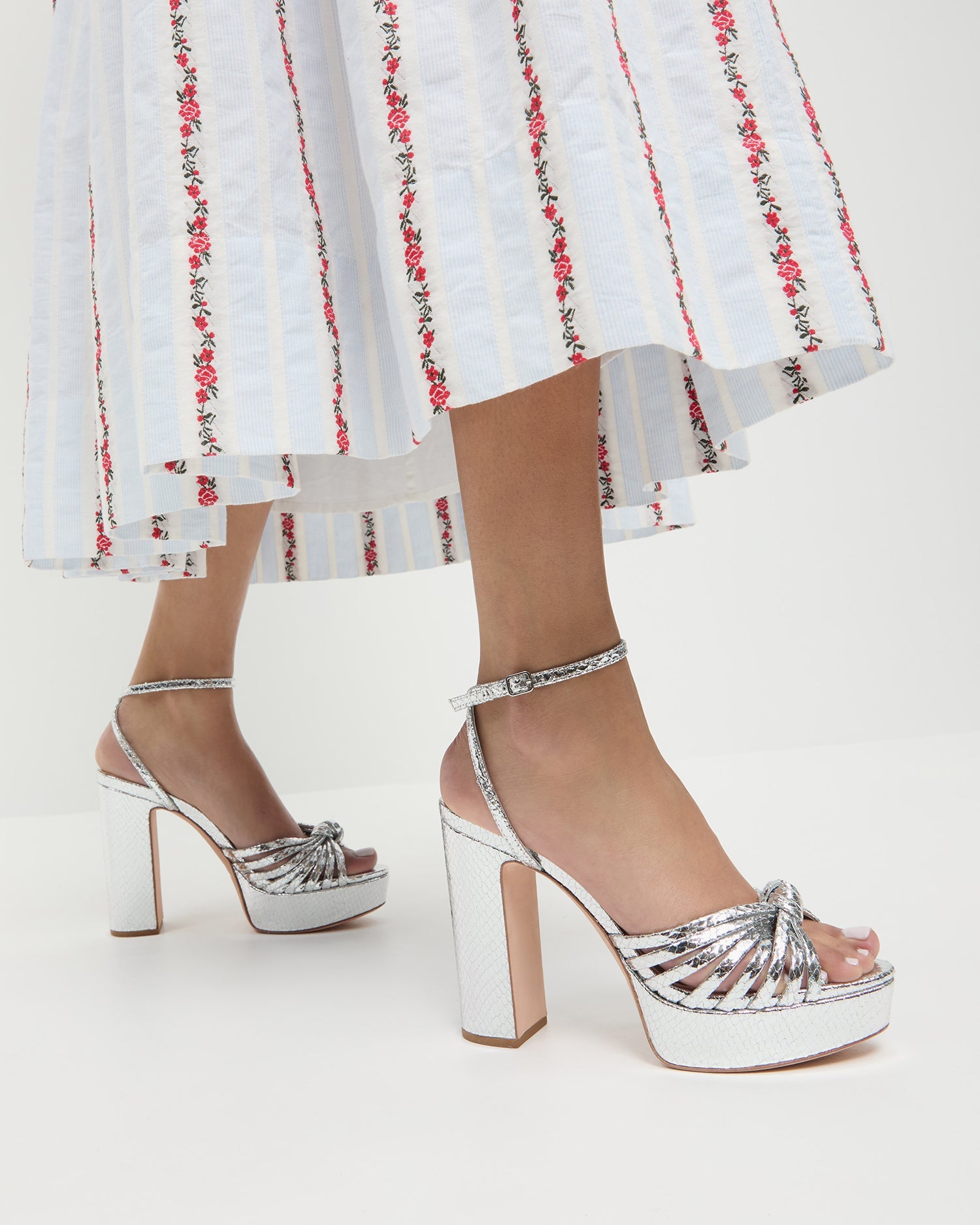 Rivka Silver Knot Platform Sandal | Women Loeffler Randall