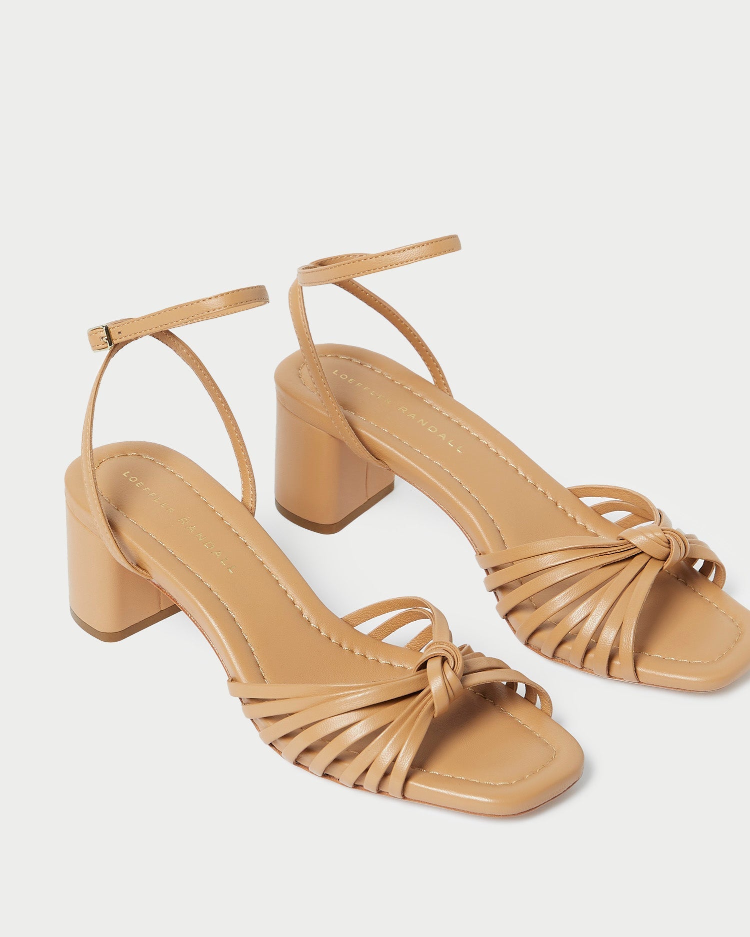 Loeffler Randall Women | Olivia Dune Knot Mid-Heel Sandal