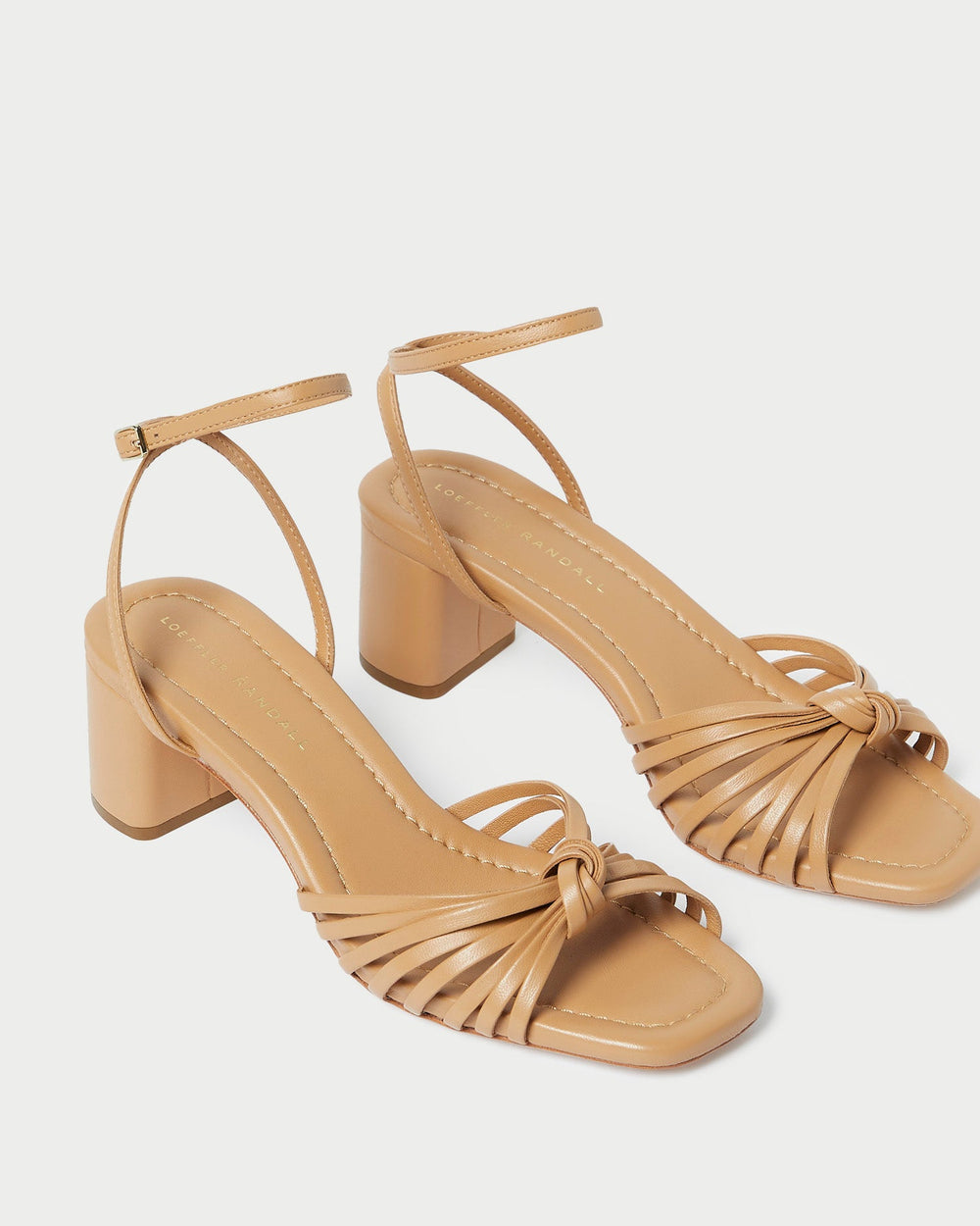 Loeffler Randall Women | Olivia Dune Knot Mid-Heel Sandal